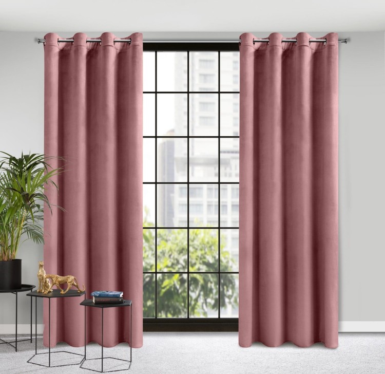 371119-ZASŁONA GOTOWA D91 ROSA 140 X 250 CM CIEMNORÓŻOWY[19].jpg