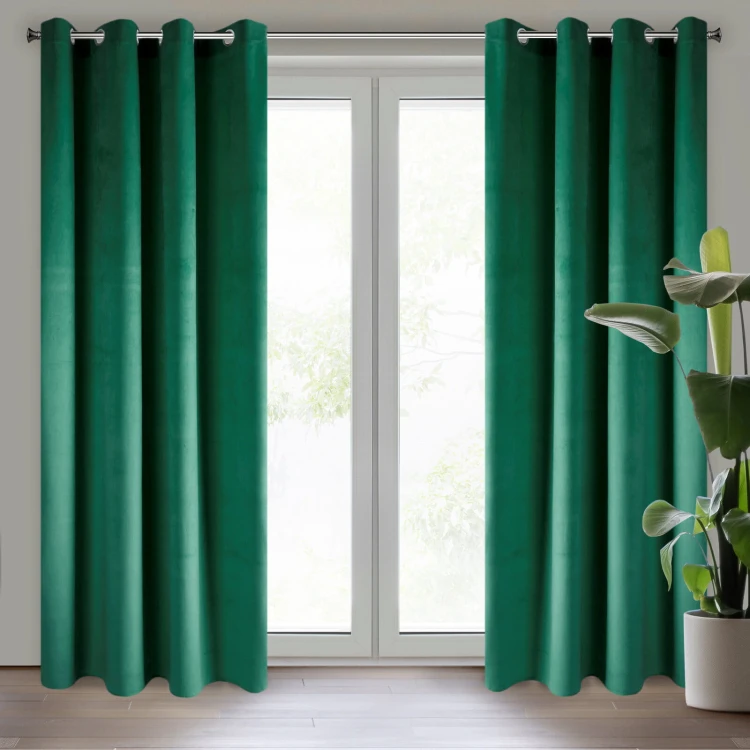 355007-ZASŁONA GOTOWA PIERRE 140 X 250 CM CIEMNOZIELONY[0].jpg