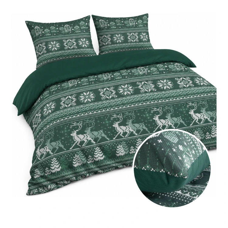 474922-5903571760159-Posciel_bawelna_160x200_swieta_CLOVER_c.zielony-1